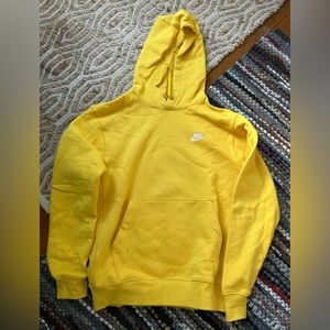 Yellow Nike Hoodie
